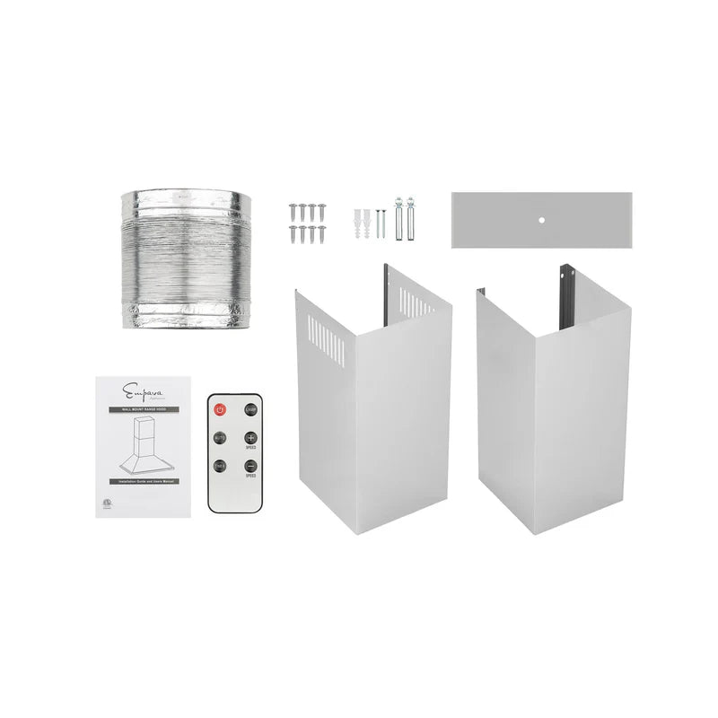 Empava 30 in. 380 CFM Wall Mount Range Hood