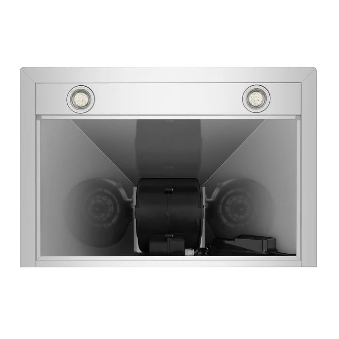 Empava 36 In. 400 CFM Kitchen Island Wall Mount Ducted Range Hood