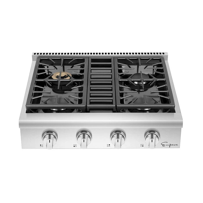 Empava Pro-Style 30 In. Slide-In Gas Cooktop