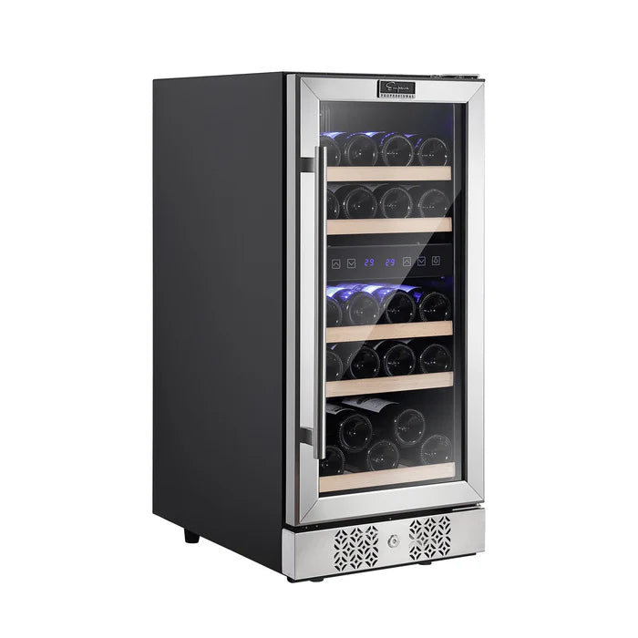 Empava 15 Inch Dual Zone Small Wine Fridge