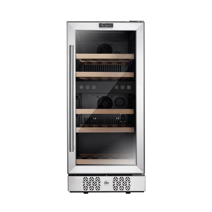 Empava 15 Inch Dual Zone Small Wine Fridge