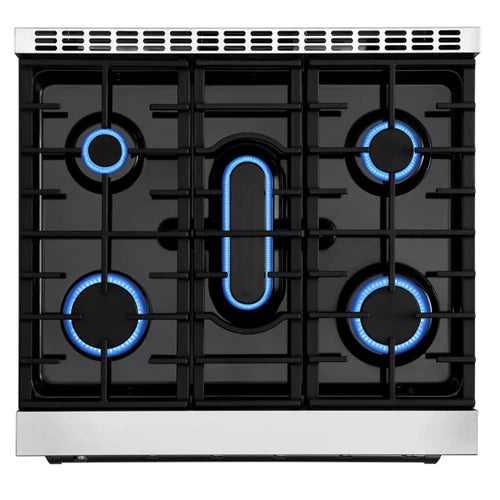 Empava 30 In. Pro-Style Slide-In Single Oven Gas Range