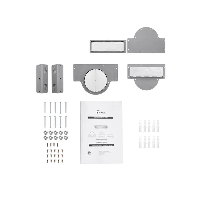 Empava 30 In. Kitchen 400 CFM Ultra Slim Ducted Under Cabinet Range Hood