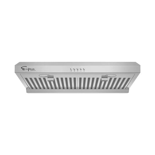 Empava 30 In. Kitchen 400 CFM Ultra Slim Ducted Under Cabinet Range Hood