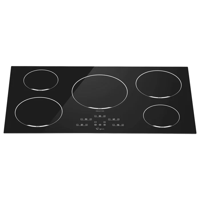 Empava 36 Inch 5 Elements Black Induction Cooktop