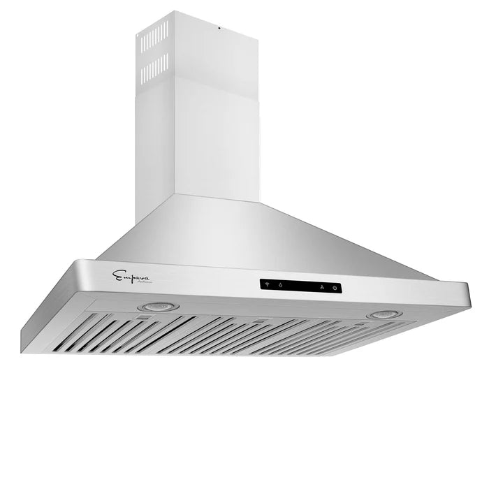 Empava 36 In. 380 CFM Ducted Wall Mount Range Hood
