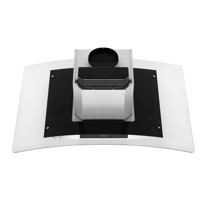 Empava 36 In. 400 CFM Kitchen Island Wall Mount Ducted Range Hood