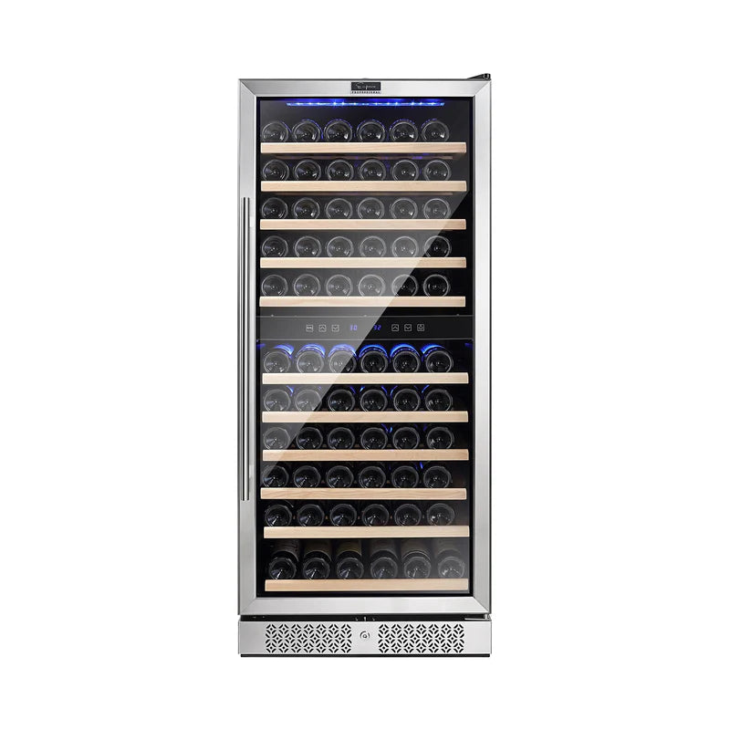 Empava 55" Tall Dual Zone 100 Bottle Wine Fridge