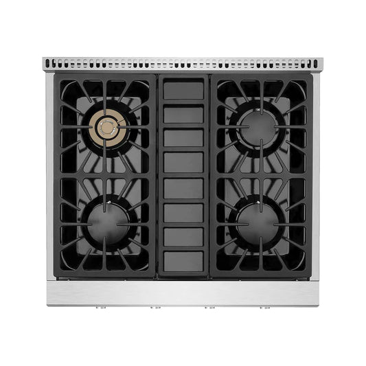 Empava Pro-Style 30 In. Slide-In Gas Cooktop